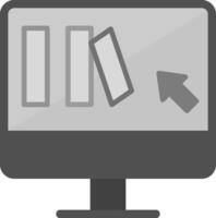 Online Book purchase Vector Icon