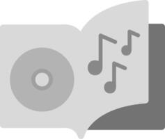 icono de vector de libro de audio