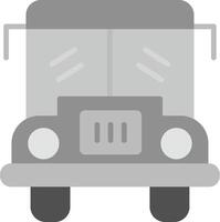 icono de vector de autobús escolar