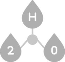 H2o Vector Icon