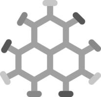 icono de vector de molécula