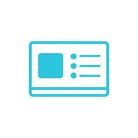 Website Maintenance icon. From blue icon set. vector