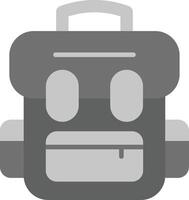 icono de vector de mochila