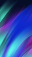 Gradient abstract background vertical video.Blue cyan vertical fluid backdrop video