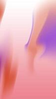 Abstract peach purple gradient vertical background video