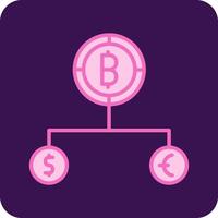 Divide Currency Vector Icon