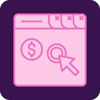 Pay Per Click Vector Icon