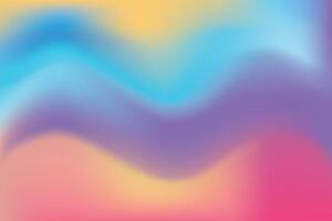 Vector graphic of gradient wallpaper, blurred colorful background, editable and resizable EPS 10