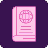 World Book Vector Icon