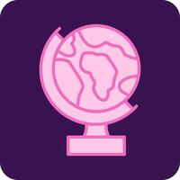 Earth Globe Vector Icon