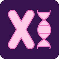 Chromosome Vector Icon