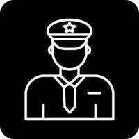 Police Man Vector Icon