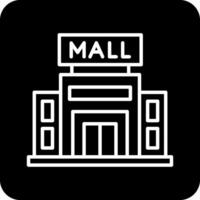 icono de vector de centro comercial