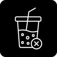 No Soft Drink Vector Icon