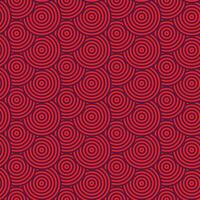 Red elegant circle Background Pattern Motif. Luxury Pattern seamless. Premium Oriental Geometric Texture with Modern Vintage Flair. Traditional Asian Zigzag and Wave Pattern. vector