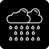 icono de vector de lluvia