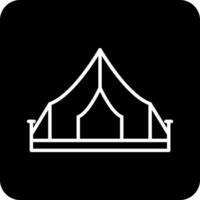 Camping Tent Vector Icon