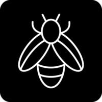 icono de vector de abeja