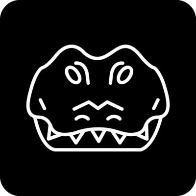Crocodile Vector Icon