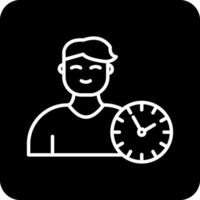 icono de vector de gestión de tiempo