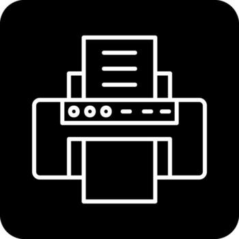 Printer Vector Icon