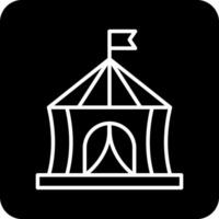 Circus Tent Vector Icon