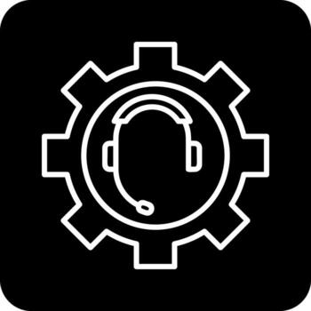 Call Serves setting Vector Icon