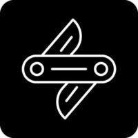 Swiss Knife Vector Icon