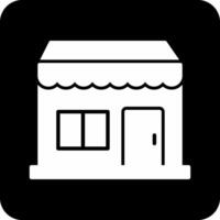 icono de vector de tienda