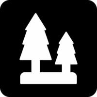 icono de vector de bosque