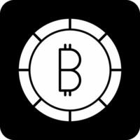 icono de vector de bitcoin