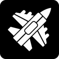 Jet Fighter Vector Icon