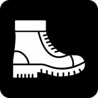 Military Boot Vector Icon