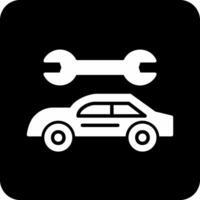 coche reparar vector icono