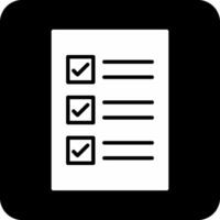 Check List Vector Icon