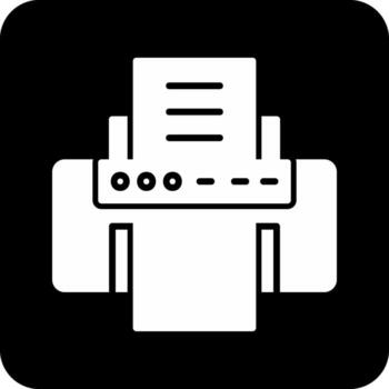 Printer Vector Icon
