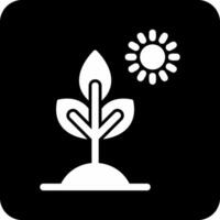 biología planta vector icono