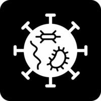 icono de vector de virus