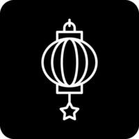 Chinese Lantern Vector Icon