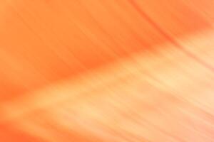 Abstract horizontal orange background with smooth lines, highlights, waves and gradient body. Bright banner. Copy space. photo