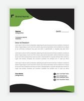 Abstract letterhead Design vector