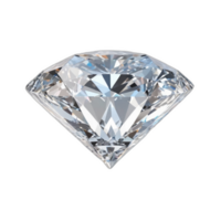 3d rendered Beautiful diamond png