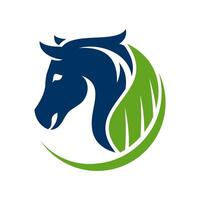 Horse Logo design Template Vector illustration