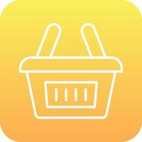 Shopping Basket Vector Icon