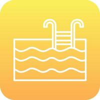 Swimming Pool Vector Icon