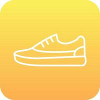 icono de vector de zapatillas