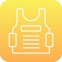 Bulletproof Vest Vector Icon