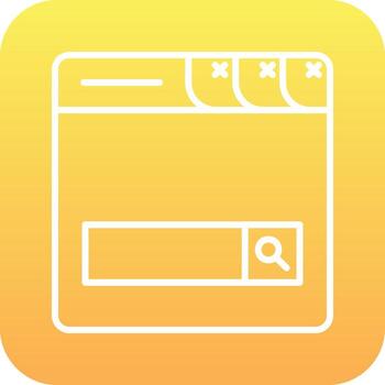 gradient square background vector