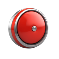3d rendered Button png