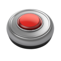 3d rendered Button png